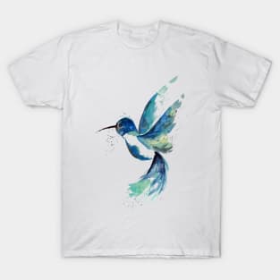 Blue Hummingbird T-Shirt